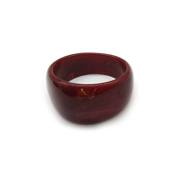 Burgundy Resin Bracelet