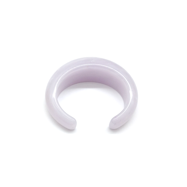 Light Purple Resin Curved Cuff