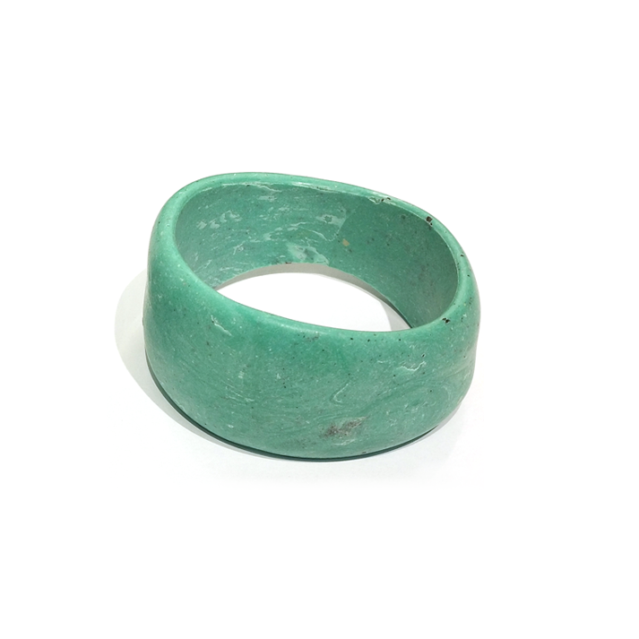 Turquoise Textured Resin Bracelet