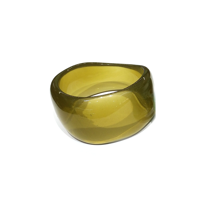 Yellow - green Resin Bracelet