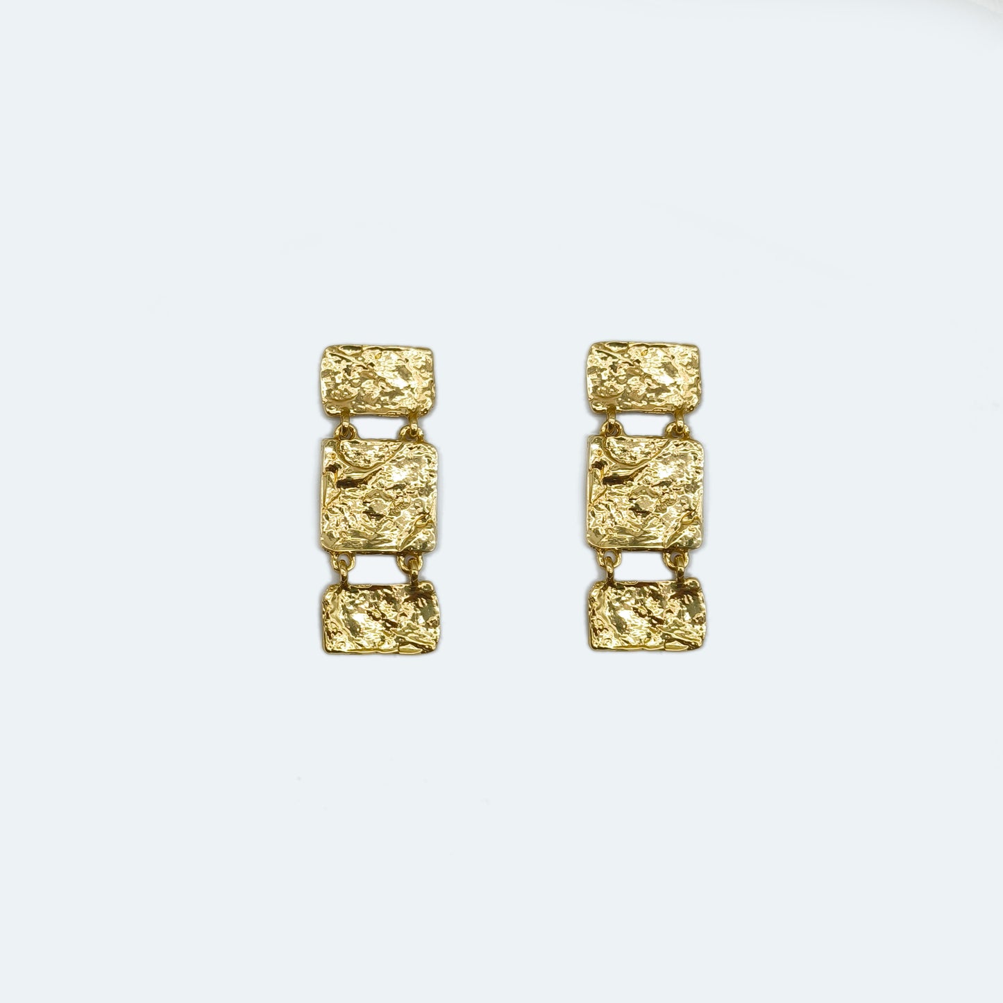 Vintage gold earrings