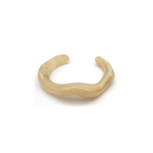 Beige Resin Cuff