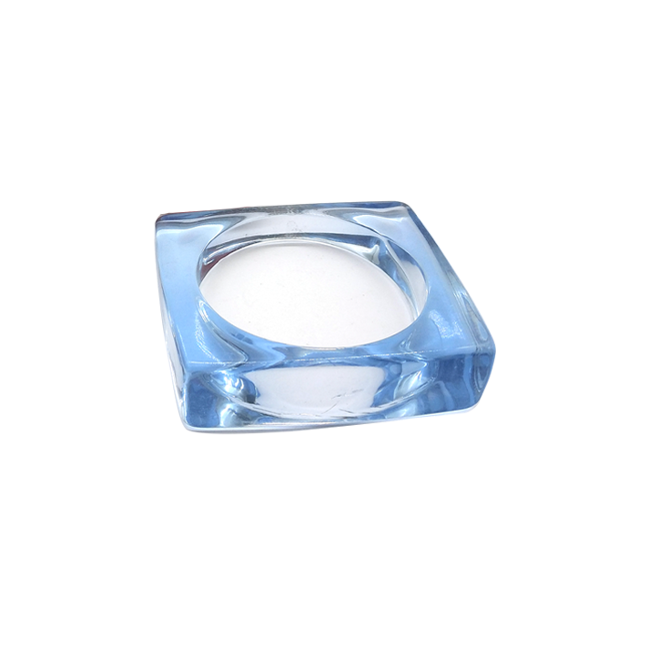 Blue Resin Square - shaped Bracelet