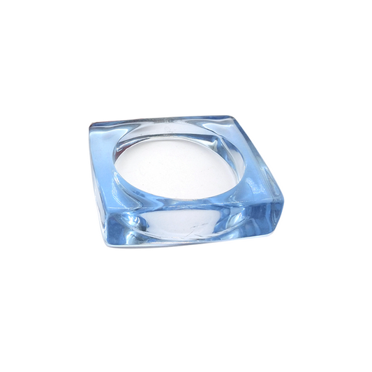 Blue Resin Square - shaped Bracelet