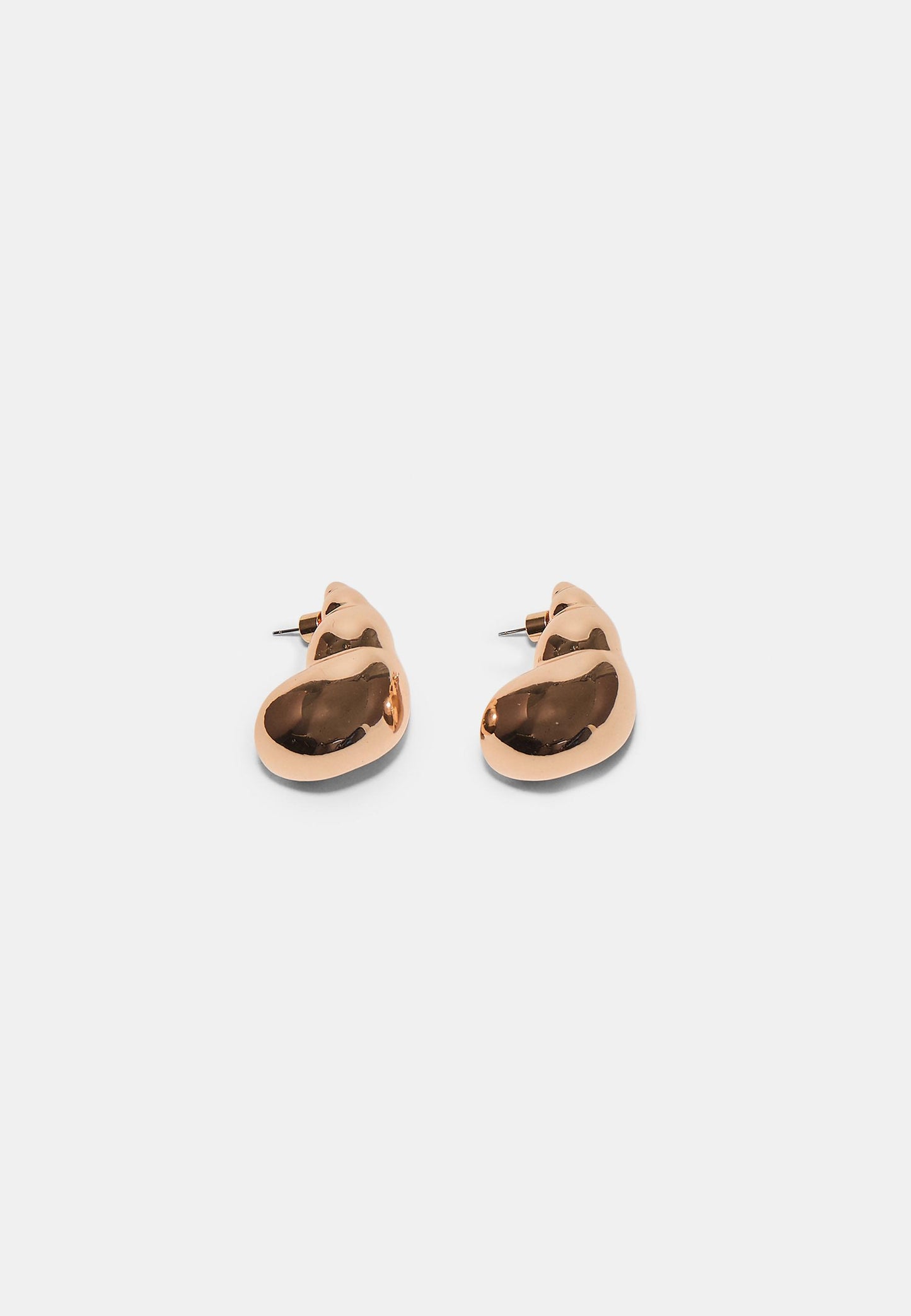 Gold Shell Shape Earrings