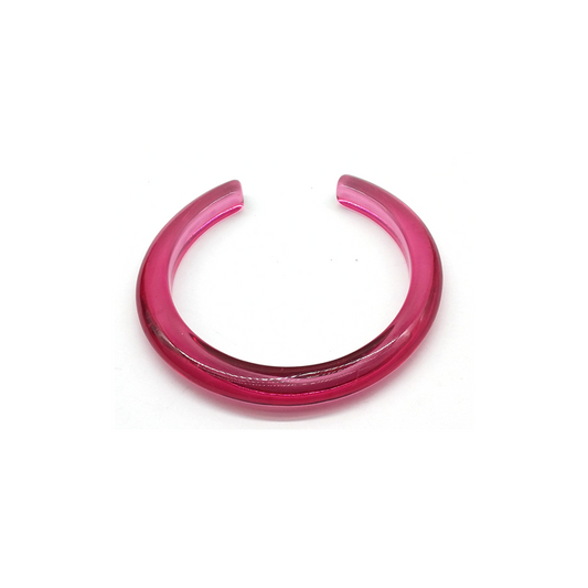 Pink Resin Cuff