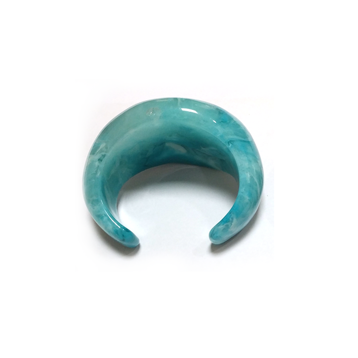 Turquoise Snail - shaped Resin Bracelet