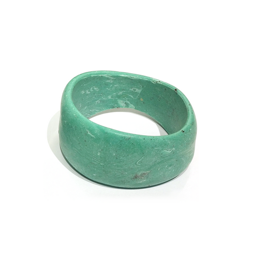 Turquoise Textured Resin Bracelet
